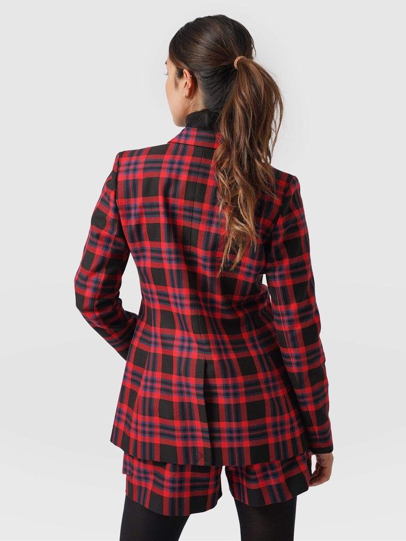 Cambridge Blazer - Red Check