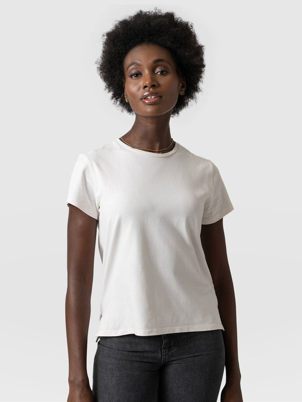 Easy Cotton Tee - Cream