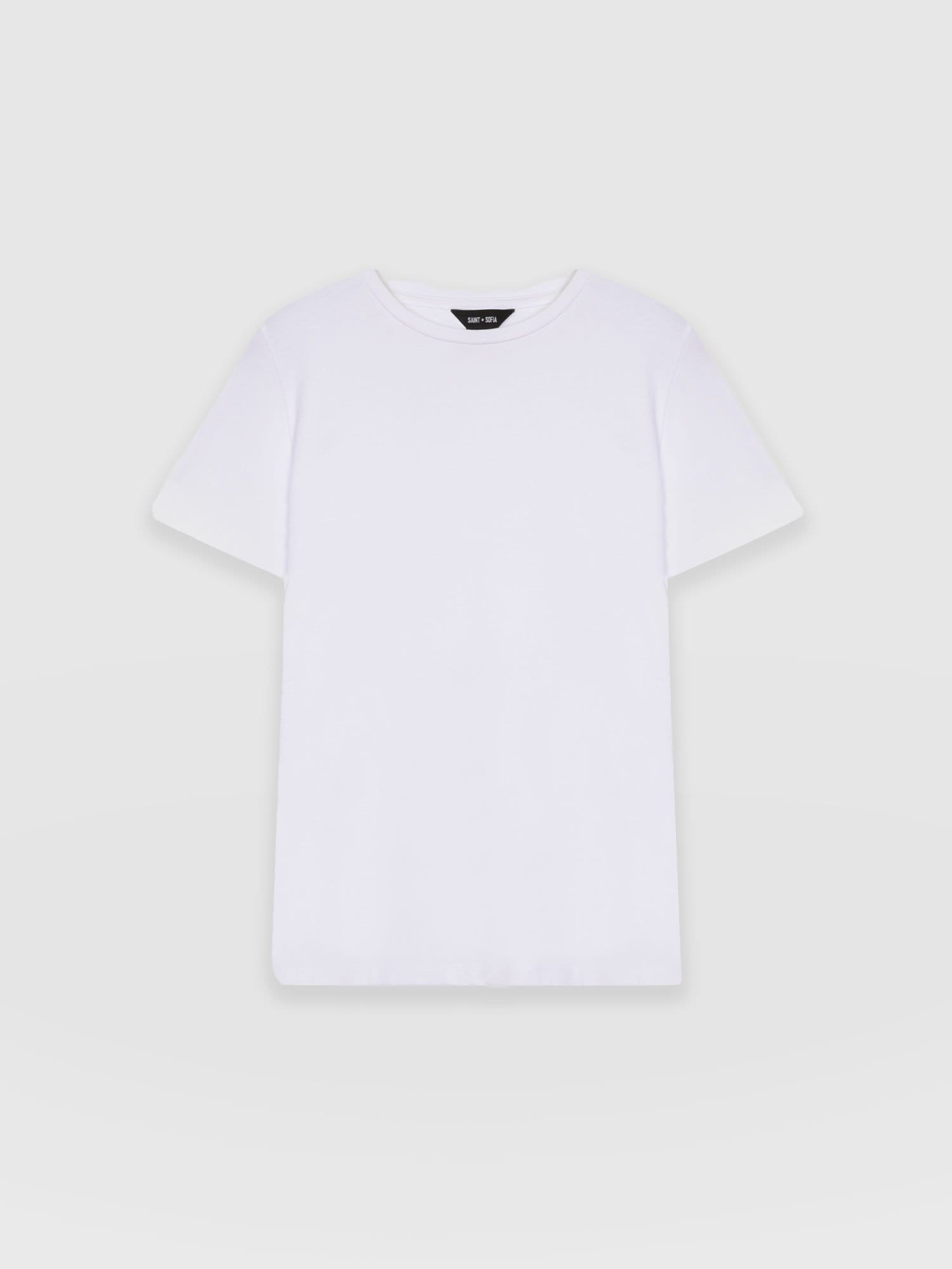 Easy Cotton Tee - White