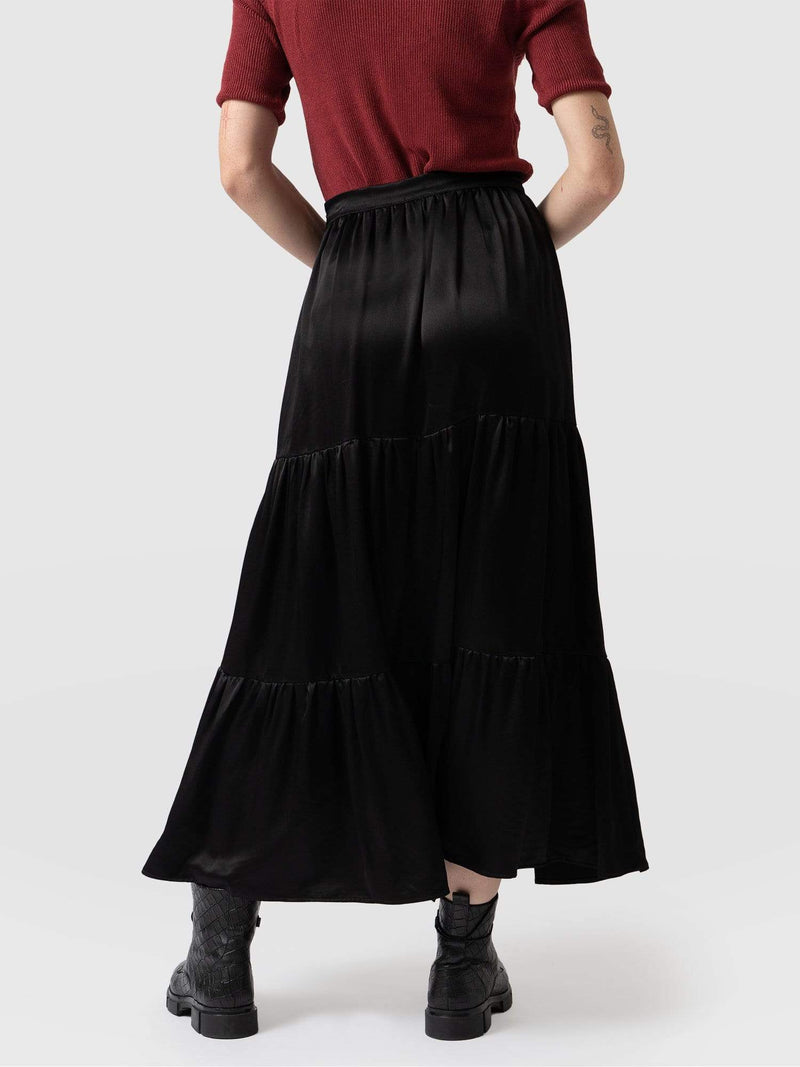 Greenwich Skirt - Gloss Black