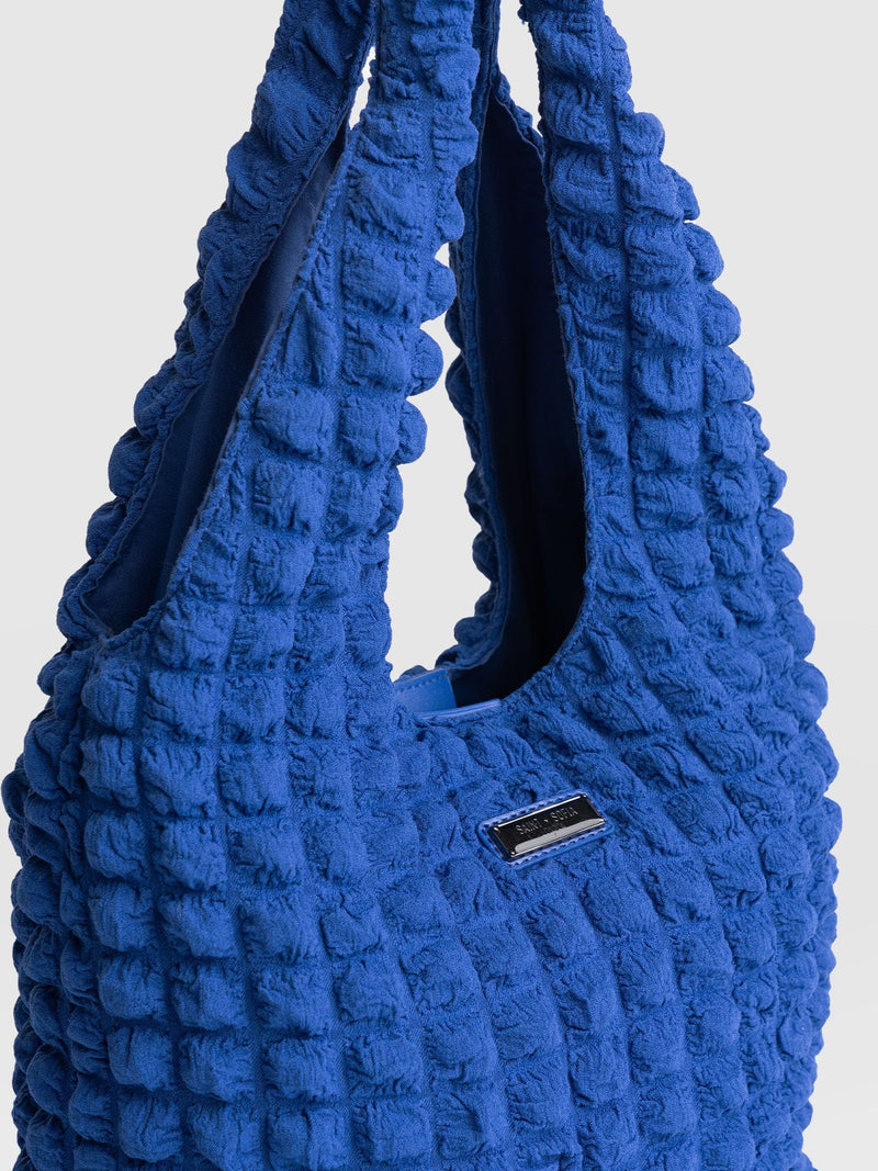 Soho Shoulder Tote Bag - Blue