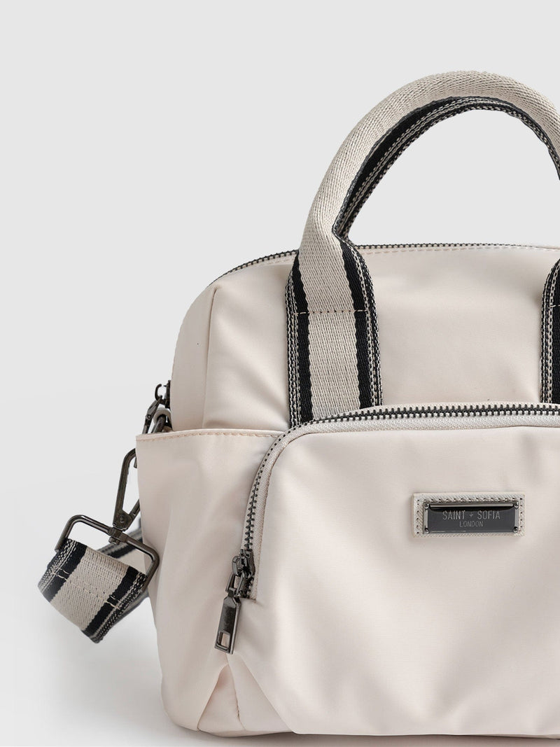 Nylon Noho Bag - Cream