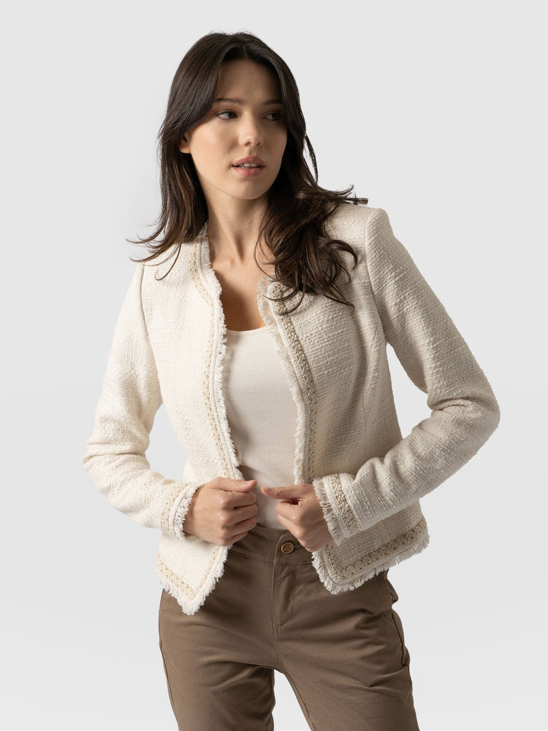 Rayner Jacket - Cream Bouclé