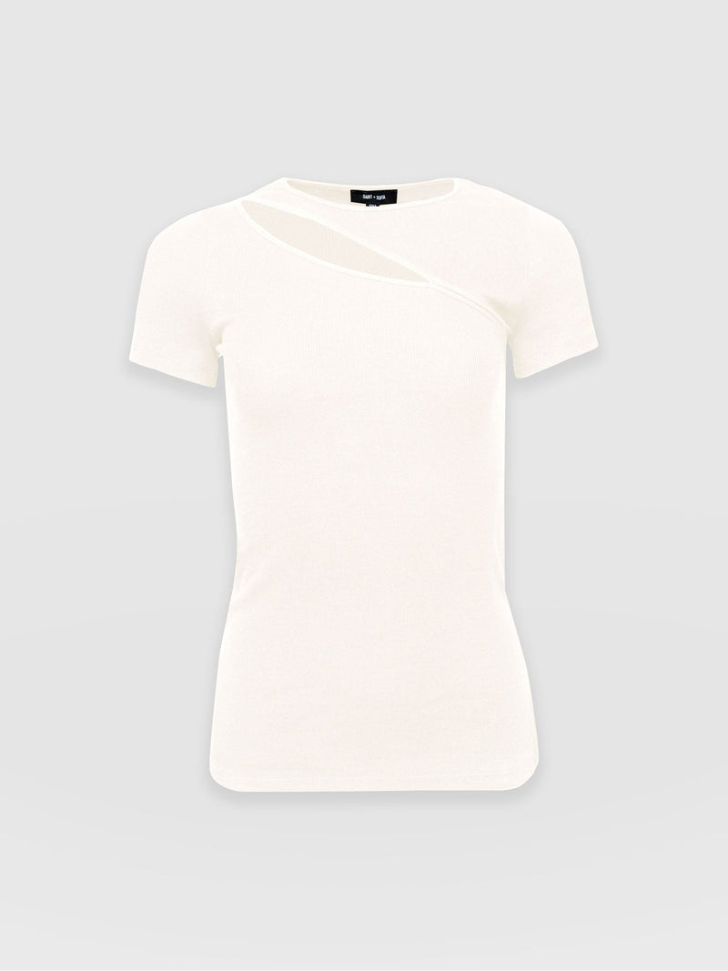 Reveal Tee - Cream