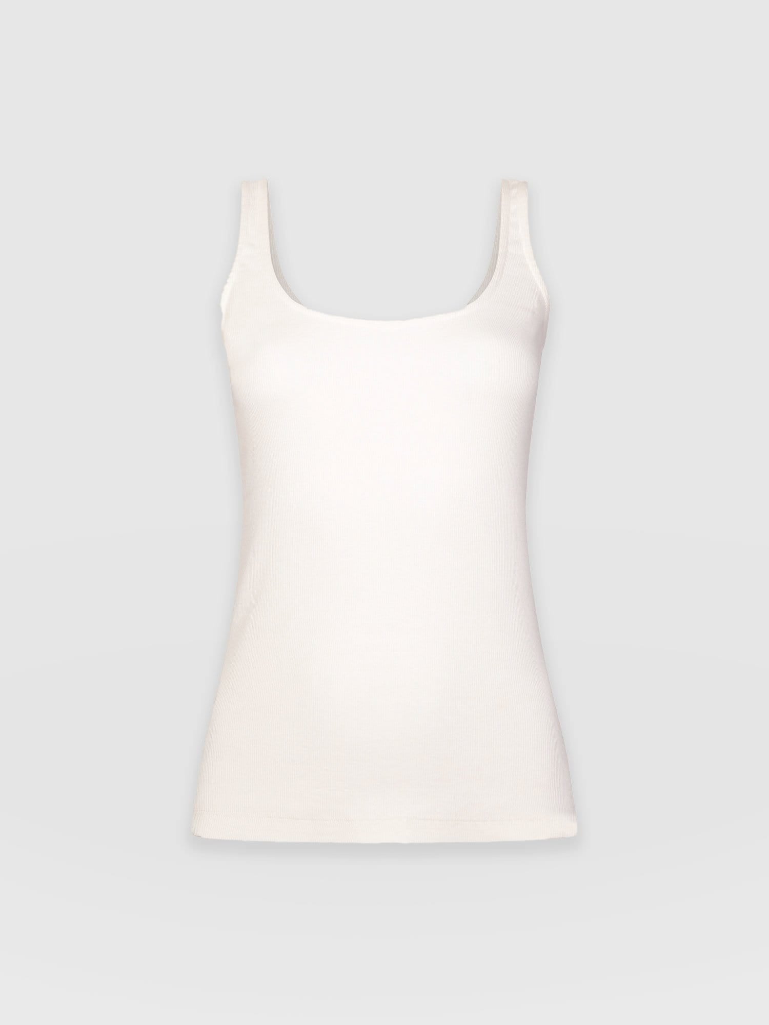 Rib Cami - Cream