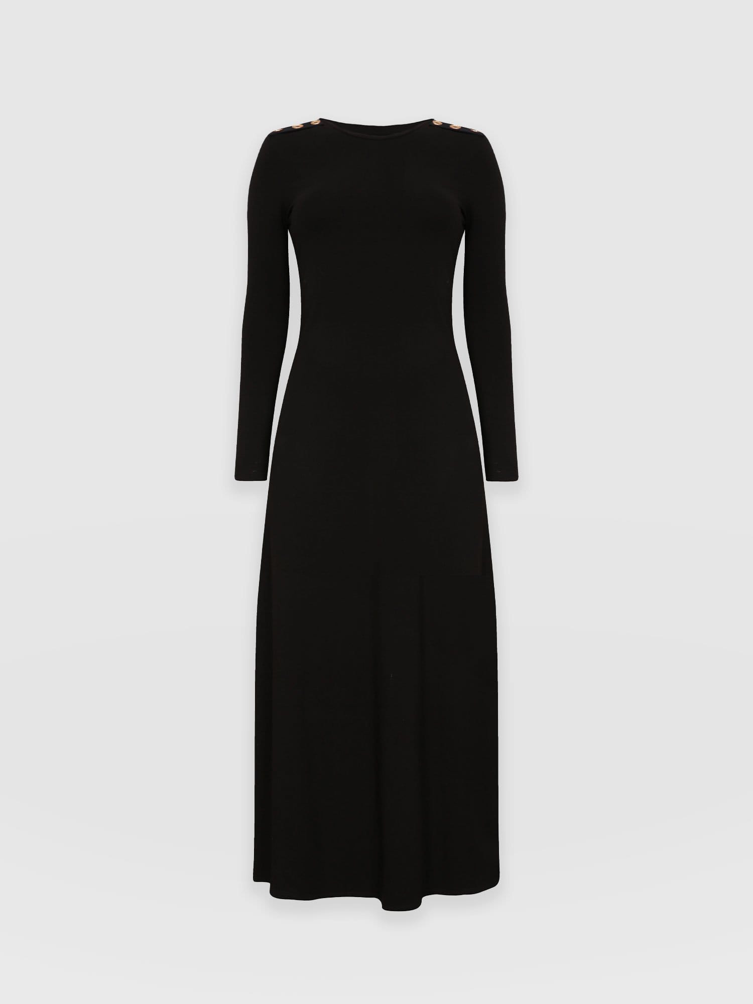 Runway Maxi Dress - Black