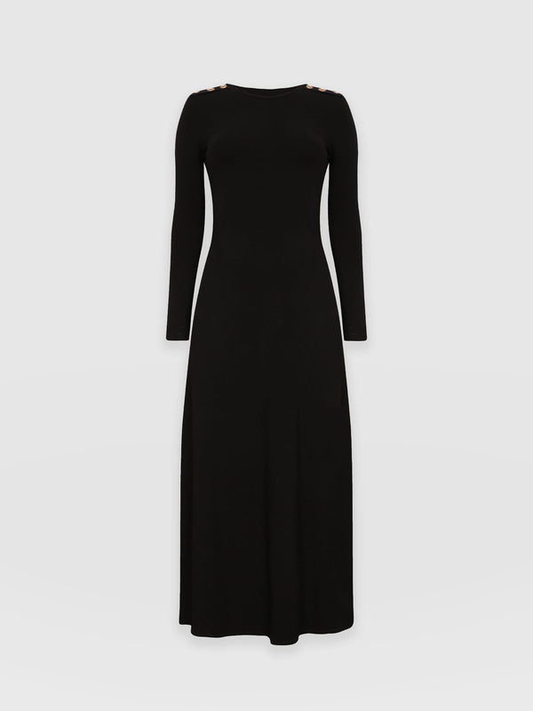 Runway Maxi Dress - Black