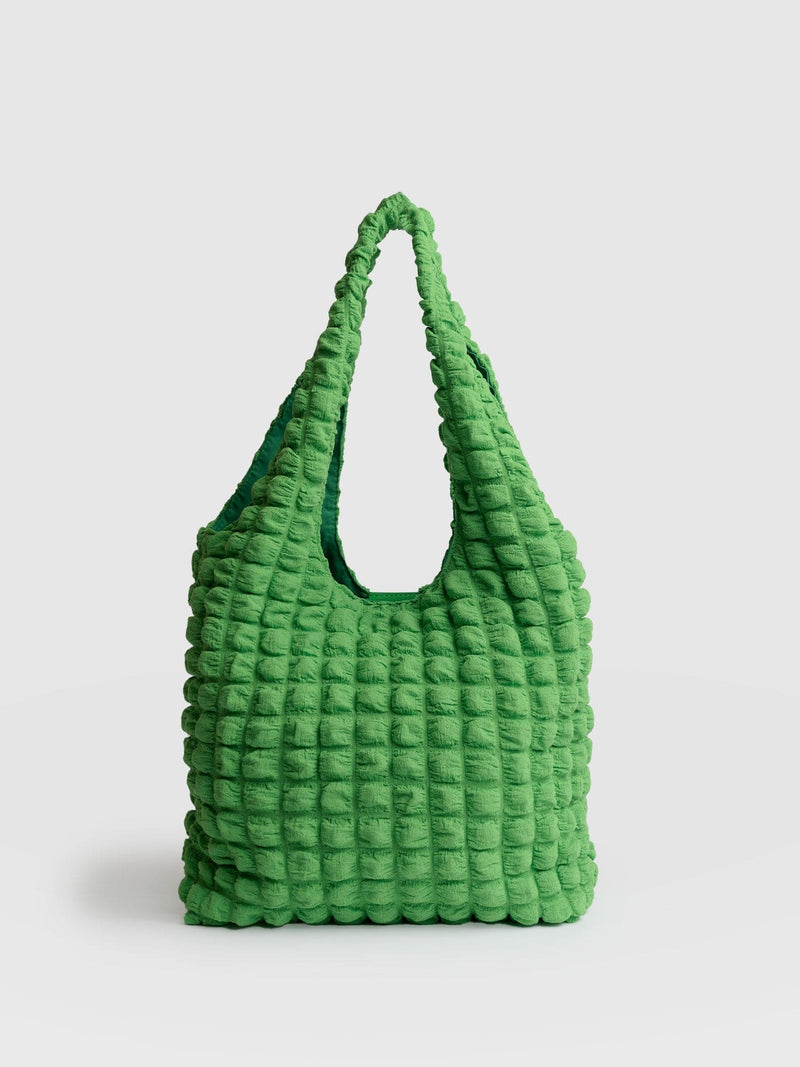 Soho Shoulder Tote Bag - Green