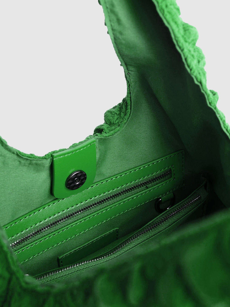 Soho Shoulder Tote Bag - Green