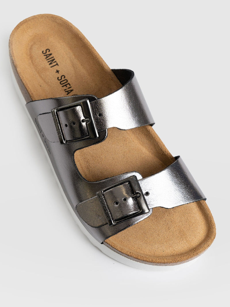 Sutton Sandals - Gunmetal