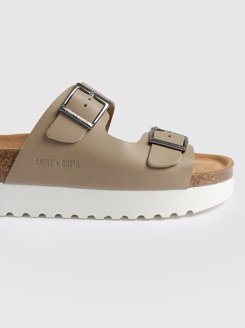 Sutton Sandals - Taupe