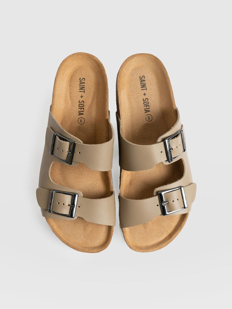 Sutton Sandals - Taupe