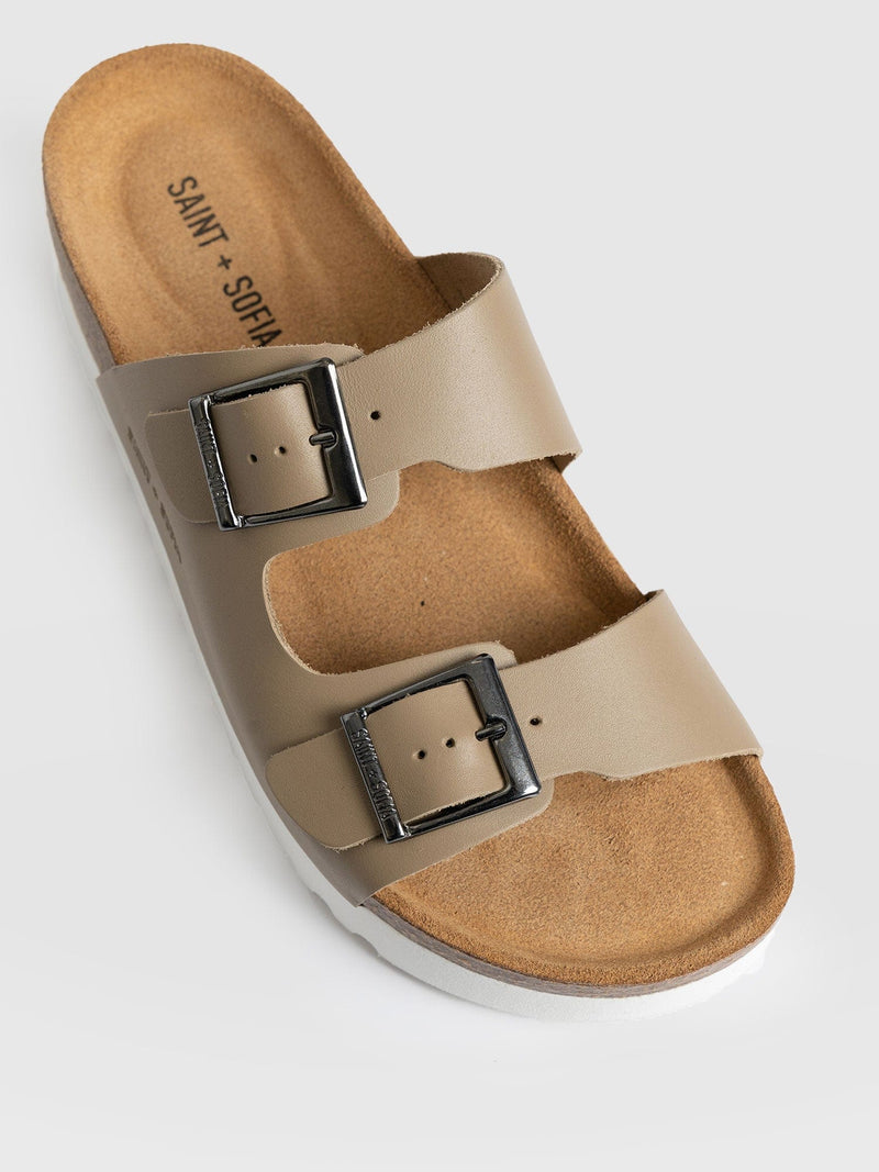 Sutton Sandals - Taupe